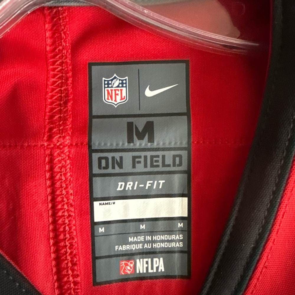 NFL Men's Red Buccaneers Jersey - Picture 4 of 6